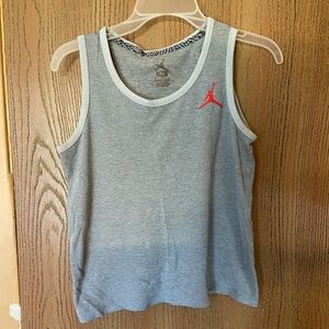 Jordan grey tank top